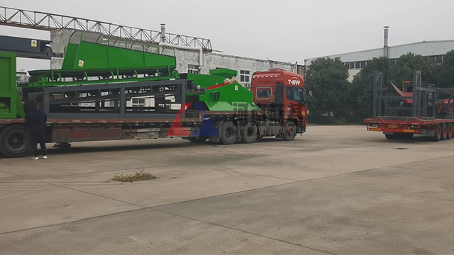 垃圾分選處理設備發(fā)往湖南張家界，開啟新旅程