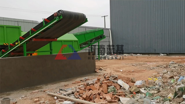 建筑裝修垃圾破碎分選生產(chǎn)線(xiàn)及其資源化利用
